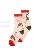 Holiday Socks Alligator