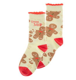 Holiday Socks Gingerbread