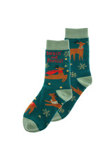 Holiday Socks Reindeer