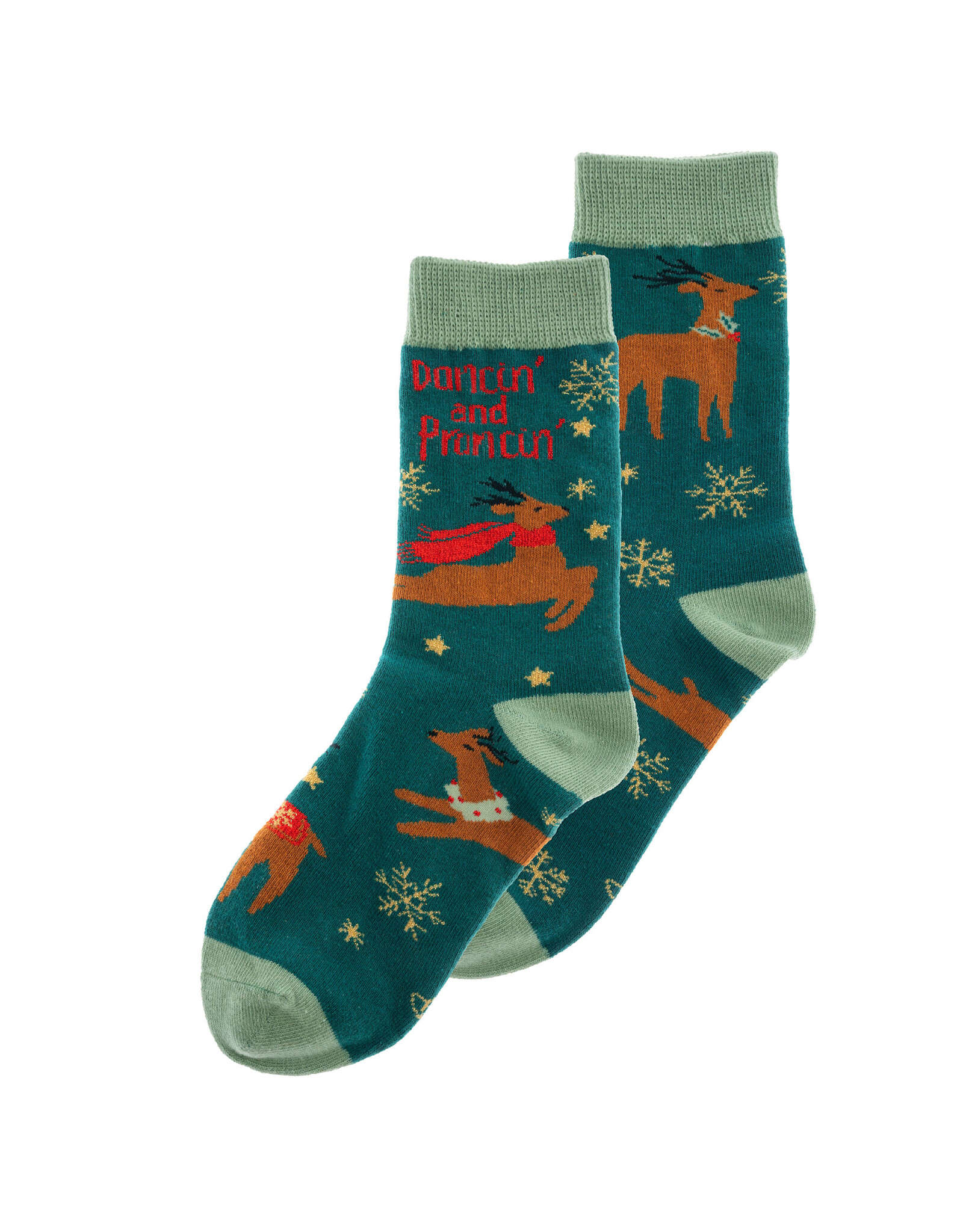 Holiday Socks Reindeer