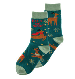 Holiday Socks Reindeer