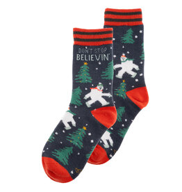 Holiday Socks Yeti