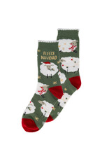 Holiday Socks Sheep