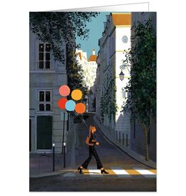 Just Because - Woman With Balloons