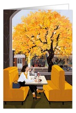 Just Because - Girl At Restaurant