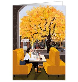 Just Because - Girl At Restaurant