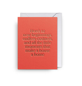 New Home - New Beginnings Mini Card