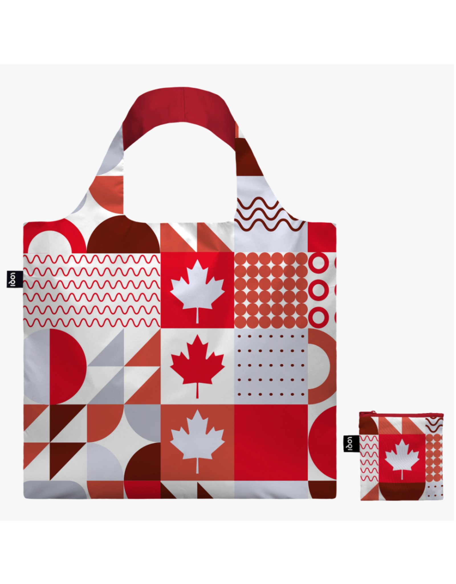 Loqi Packable Tote -  Canada Maple