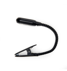 Rechargeable Clip Book Light - Black