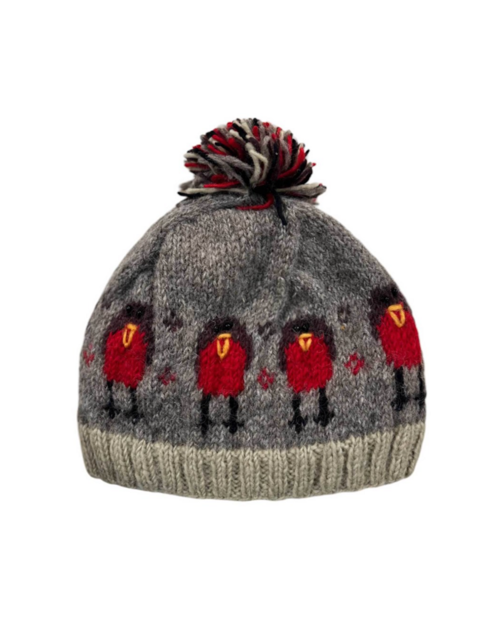 Knitted Birdie Hat- Natural