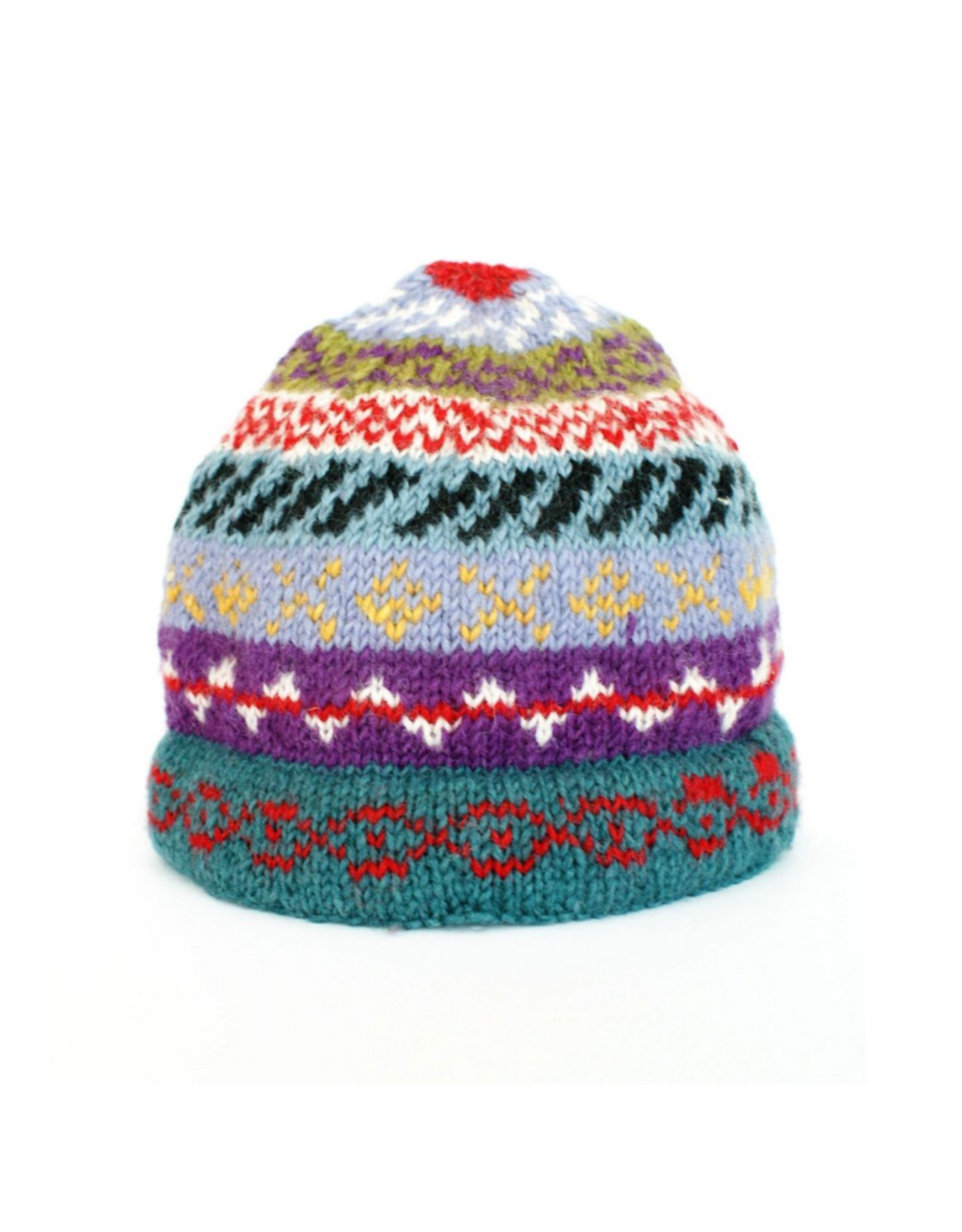 Shree Knitted Hat - Blue