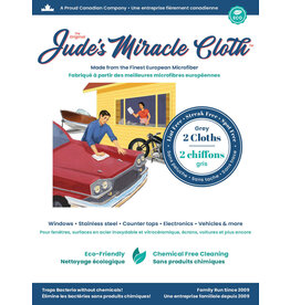 Jude's Miracle Cloth - 2 Grey Car Cloths