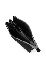 Ori London Carnaby Crossbody XL Recycled Canvas Bag - Ash