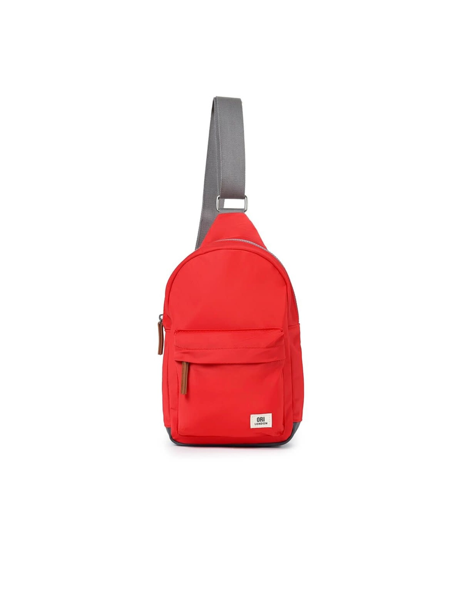 Ori London Willesden B Large Recycled Nylon Crossbody Bag - Chili Oil