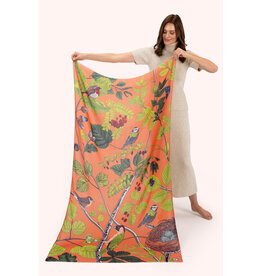 Powder Design Print Scarf - Among The Trees