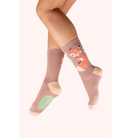 Powder Design Ankle Socks - Scandi Fox-Mocca Powder Design Ankle Socks - Scandi Fox-Mocca