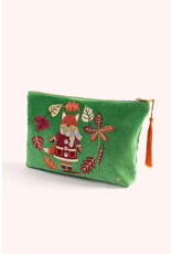 Powder Design Velvet Zip Pouch - Cozy Fox