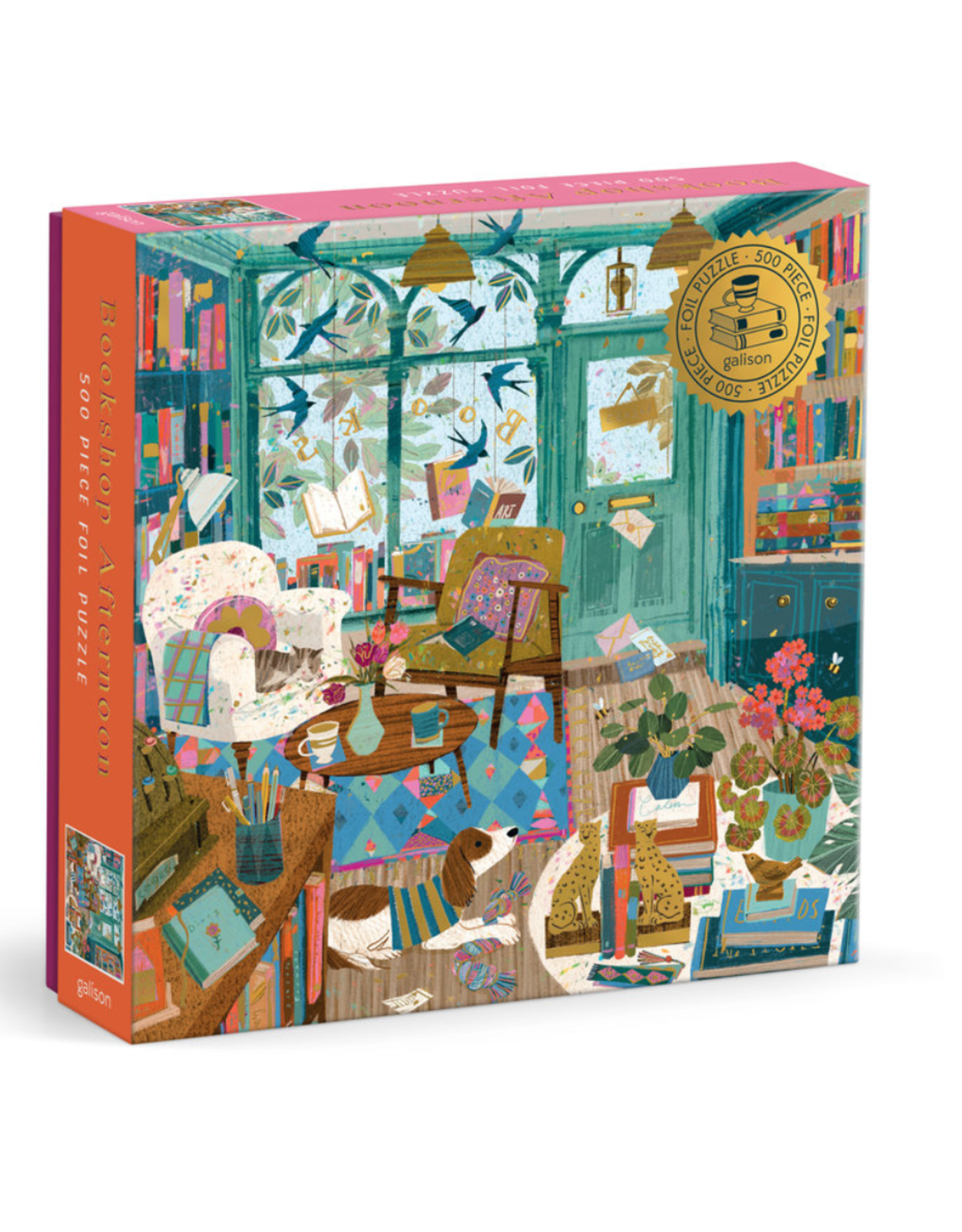 Bookshop Afternoon 500 Piece Puzzle