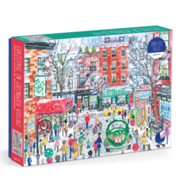 Christmas in Greenwich Village 1000 Piece Puzzle