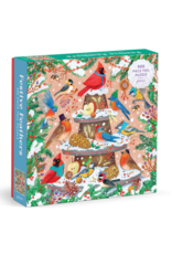 Festive Feathers 500 Piece Foil Puzzle