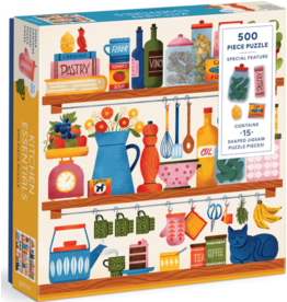 Kitchen Essentials - 500 Piece Puzzle with Shaped Pieces Kitchen Essentials - 500 Piece Puzzle with Shaped Pieces