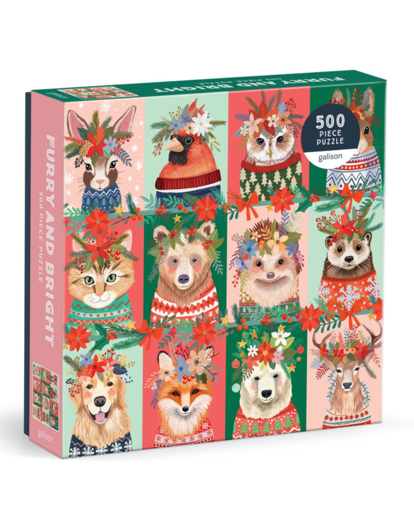 Furry And Bright 500 Piece Puzzle