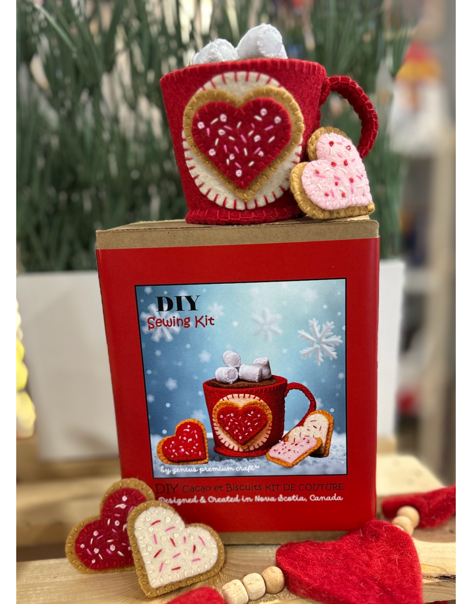 Genius Premium Craft Cocoa and Cookies - Sewing Kit