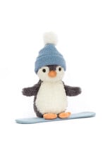 Peanut Penguin Snowboarding