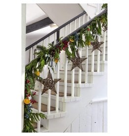 Willow Star With White Ribbon