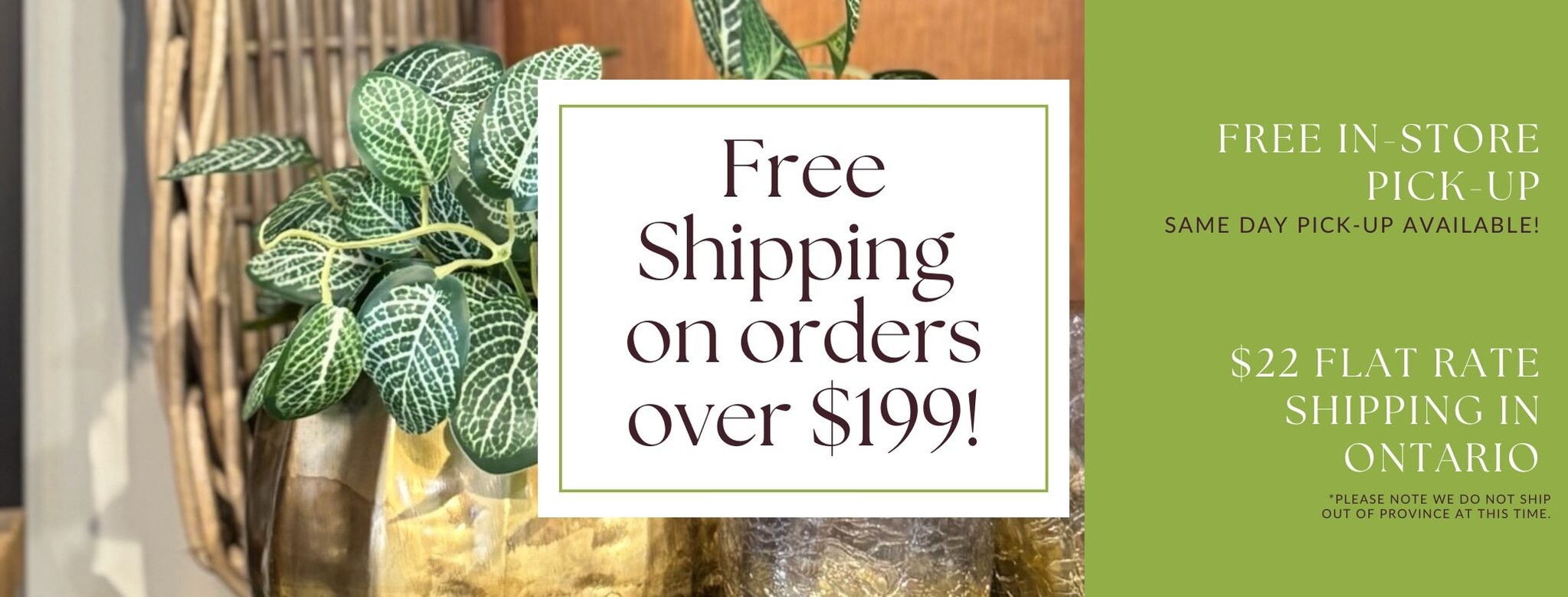 Shipping in Canada