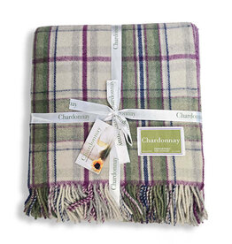 Patrick King Woollen Co. PK Highland Wool Throw - Chardonnay