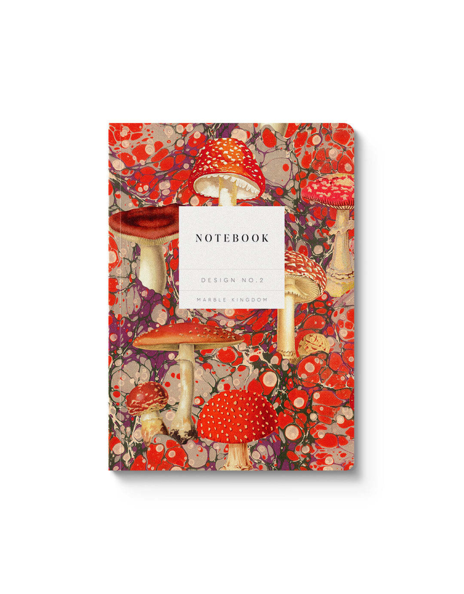 Ohh Deer Marble Fungi Perfect Bound Notebook