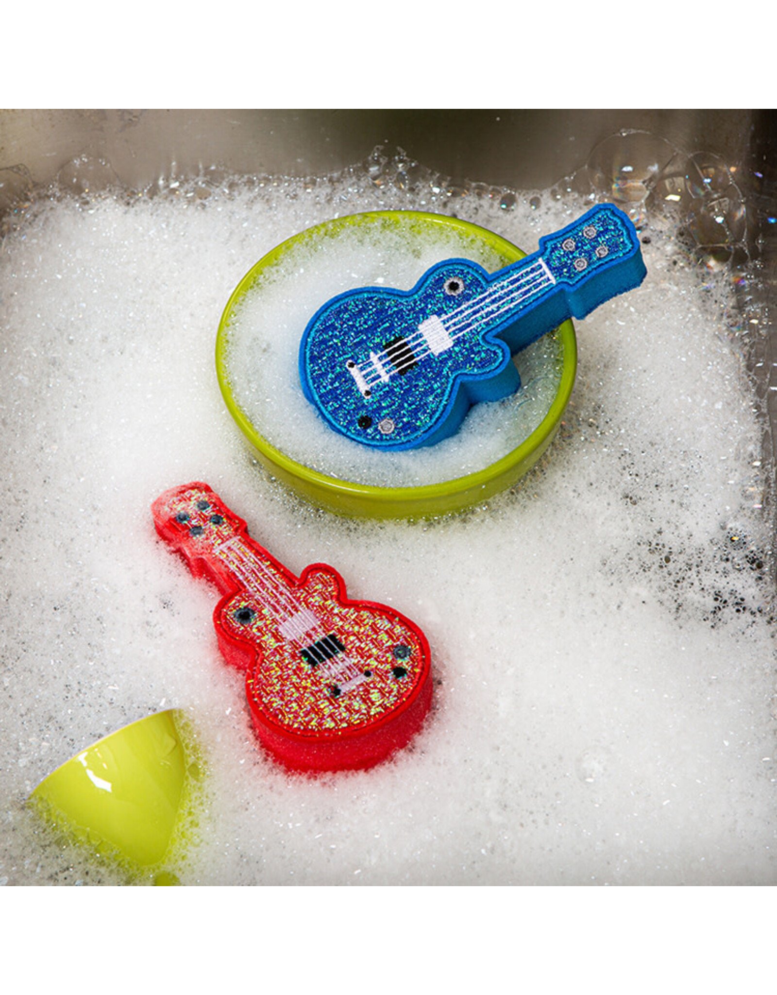 Guitar Scrub Sponges