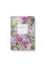 Ohh Deer Marble Orchids Notebook