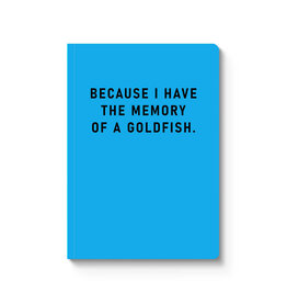 Ohh Deer Memory Of A Goldfish Notebook