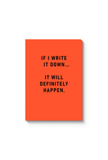 Ohh Deer Definitely Happen Notebook