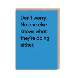 Ohh Deer Just Because - No One Else Knows What They're Doing