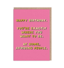 Ohh Deer Birthday - Avoiding People
