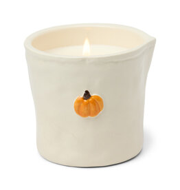 8oz Bistro White Ceramic - Pumpkin & Spice