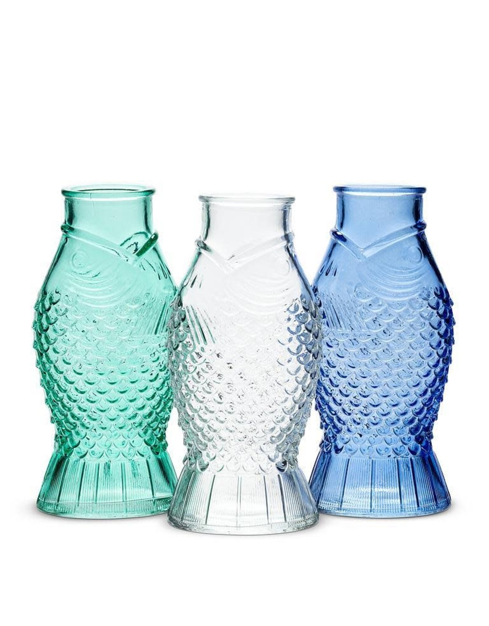 Small Spouting Fish Vase  - 7"H