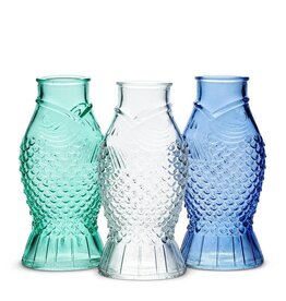 Small Spouting Fish Vase  - 7"H
