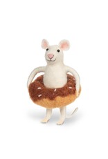 Mouse In Donut Ornament
