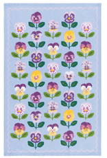 Pansy Dishtowel