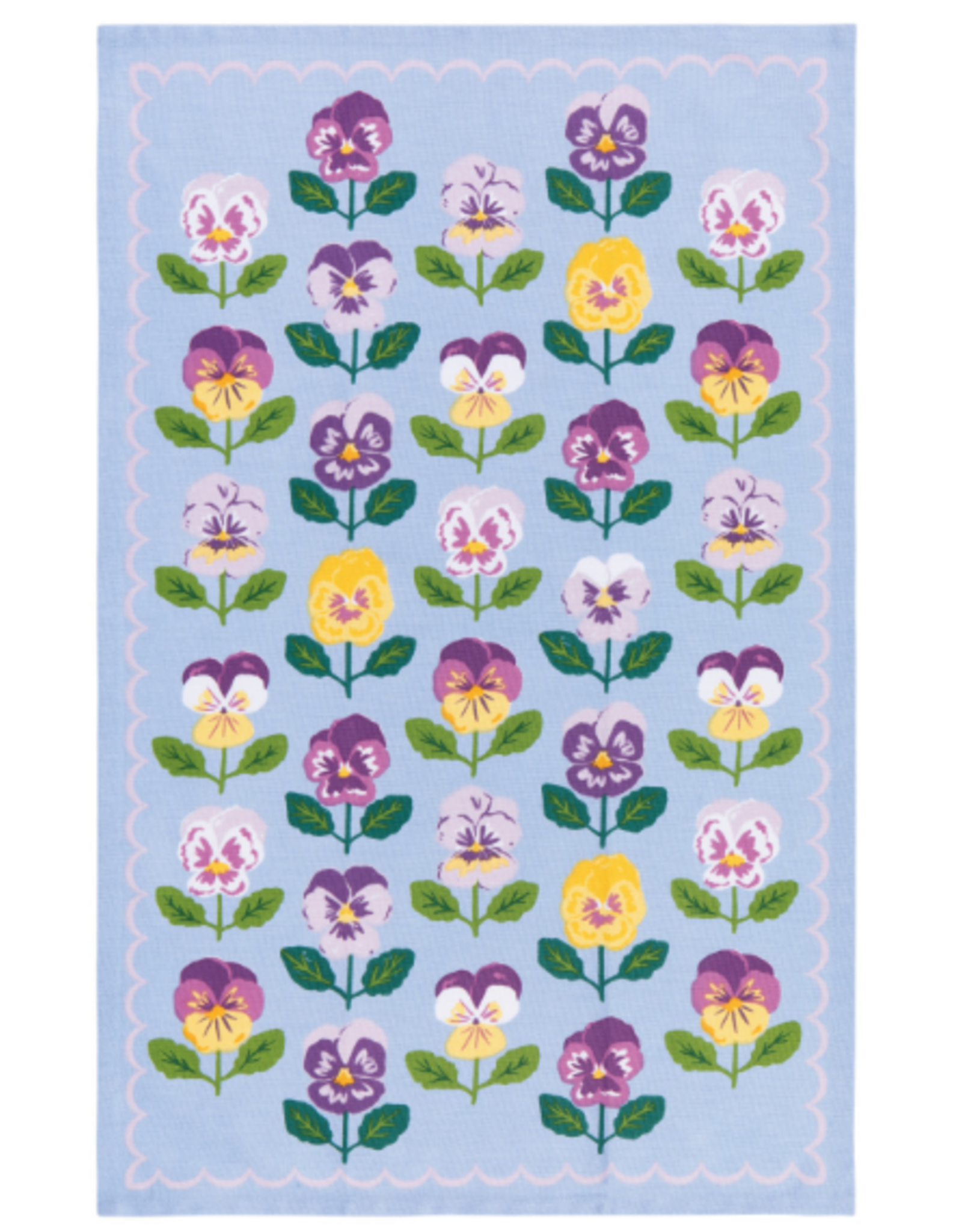 Pansy Dishtowel