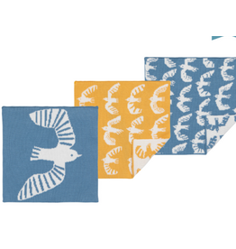 Birdie Knit Dishcloth - Set of 3