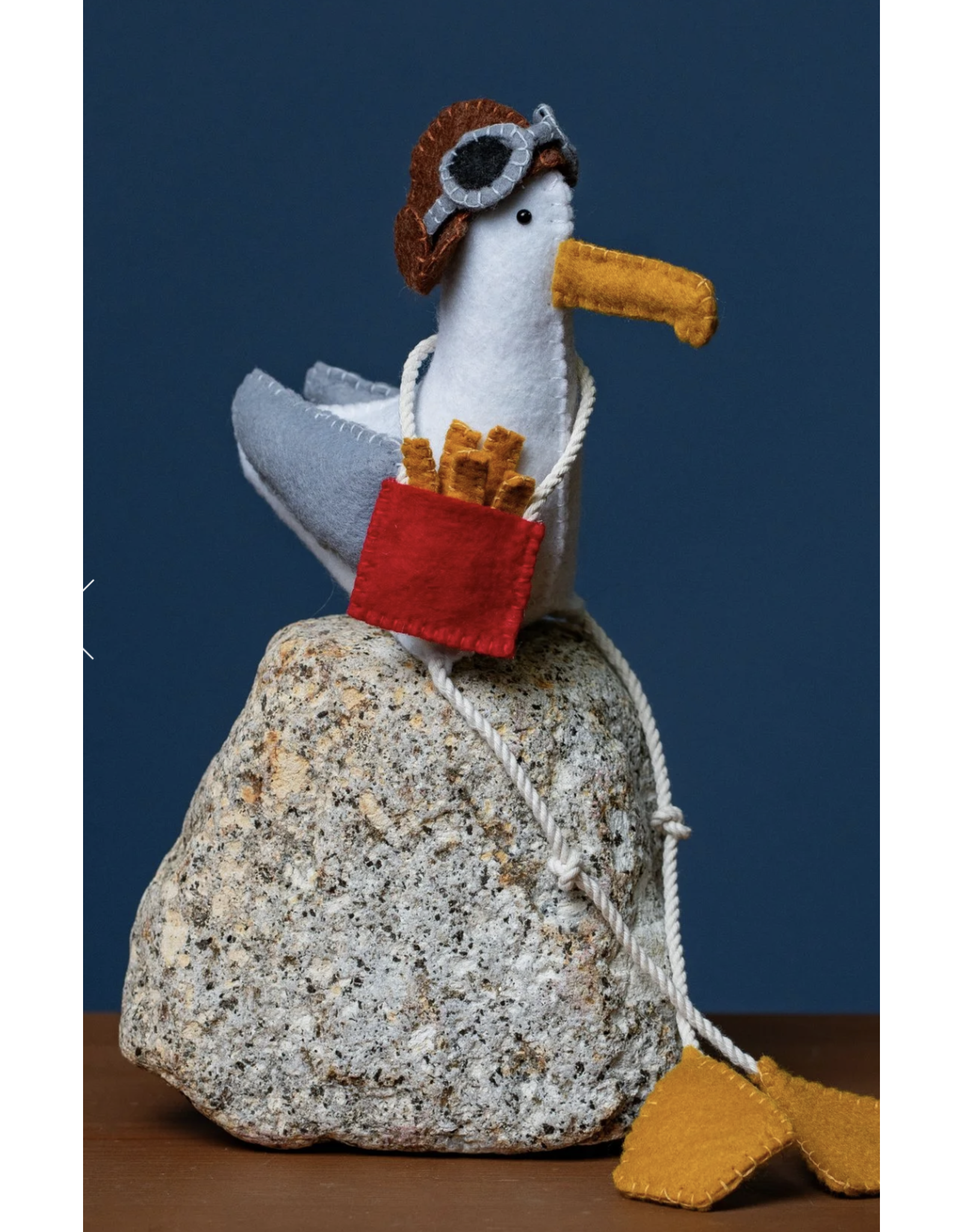 Genius Premium Craft Seagull with Fries- Sewing Kit