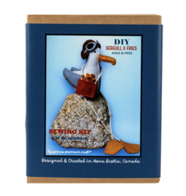 Genius Premium Craft Seagull with Fries- Sewing Kit