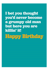 Birthday - Grumpy Old Man