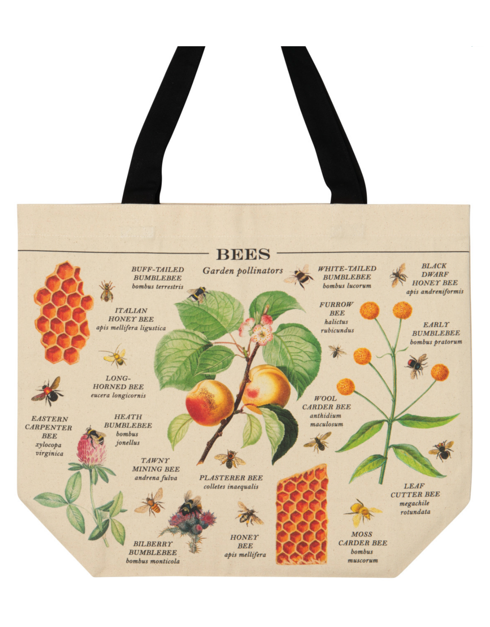 Bee Varieties Tote Bag
