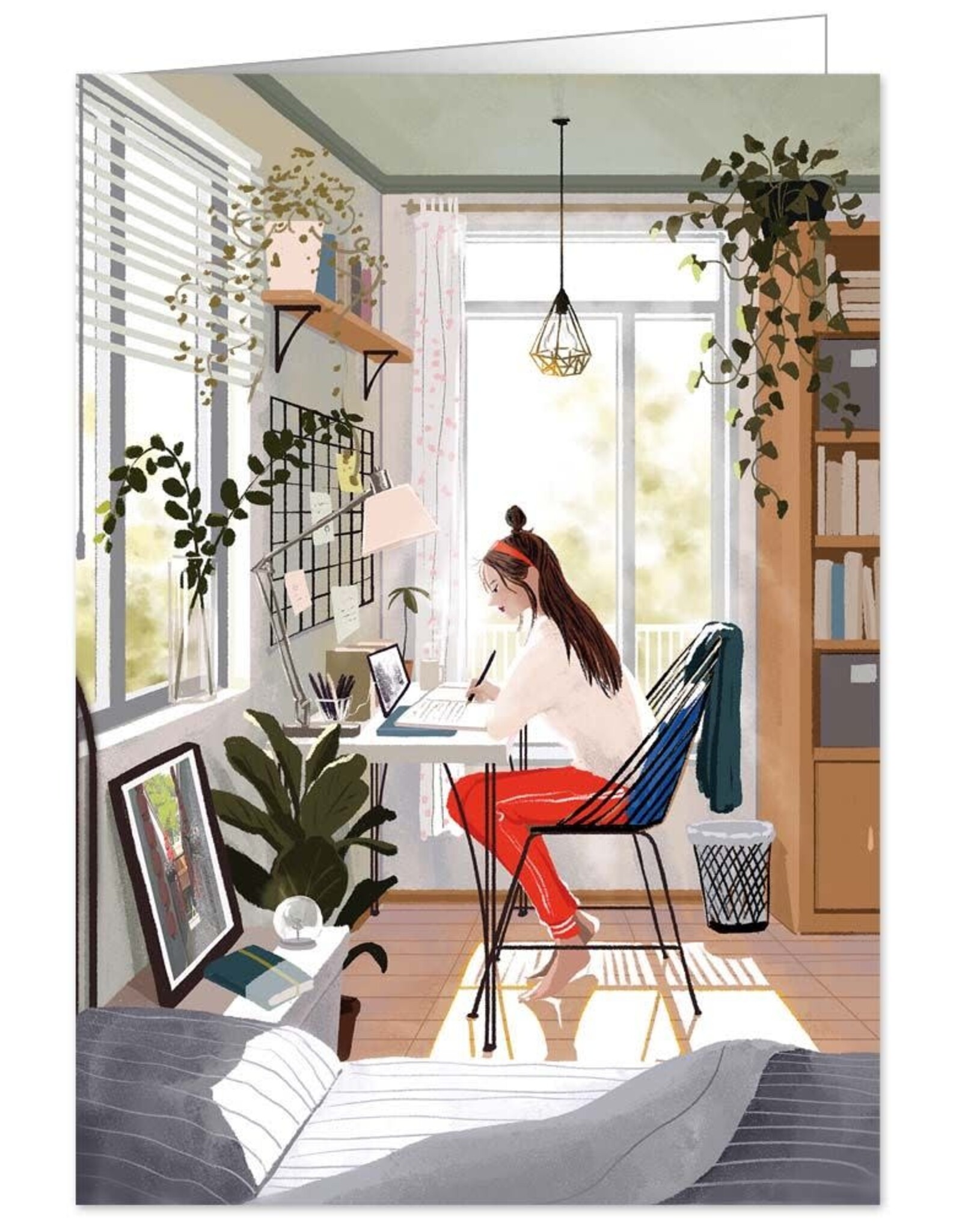 Just Because - Girl With Computer